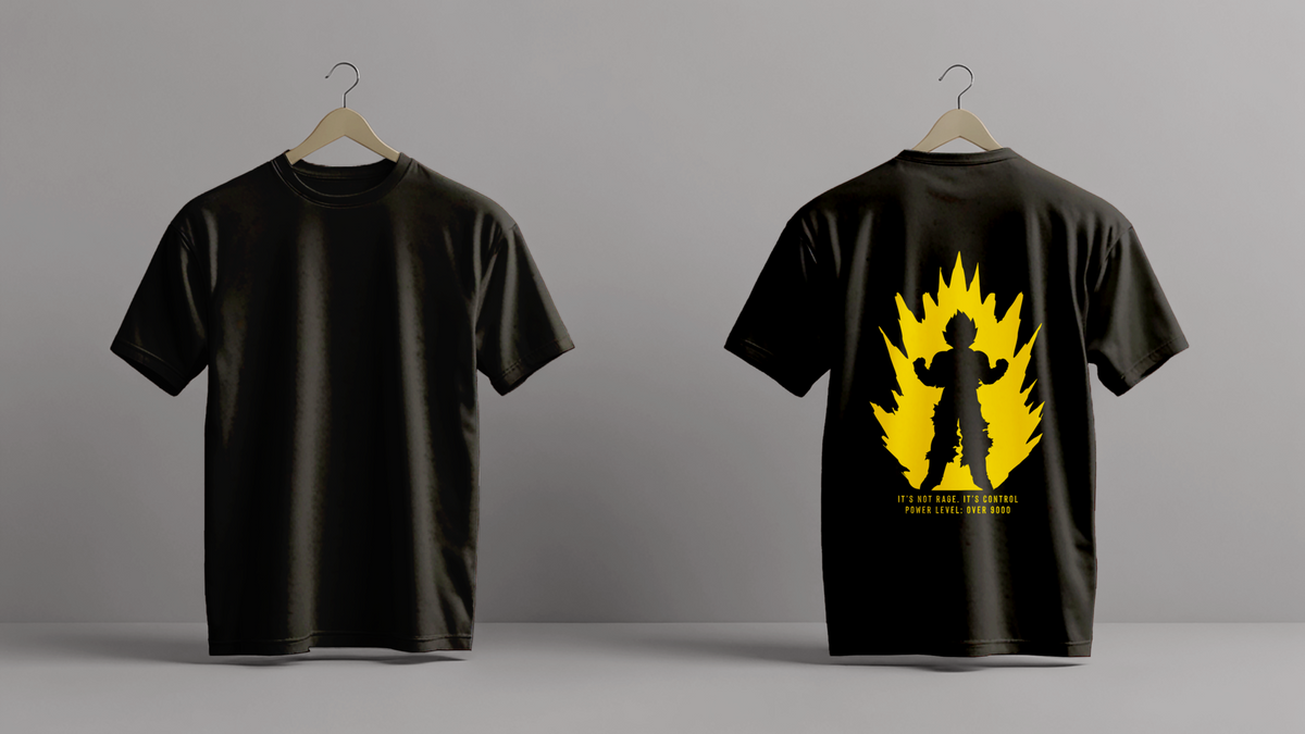 Тениска Goku – Over 9000