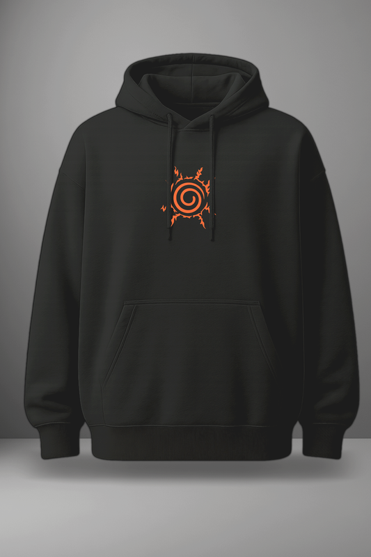 Oversize суичър Naruto – Awaken – Черен