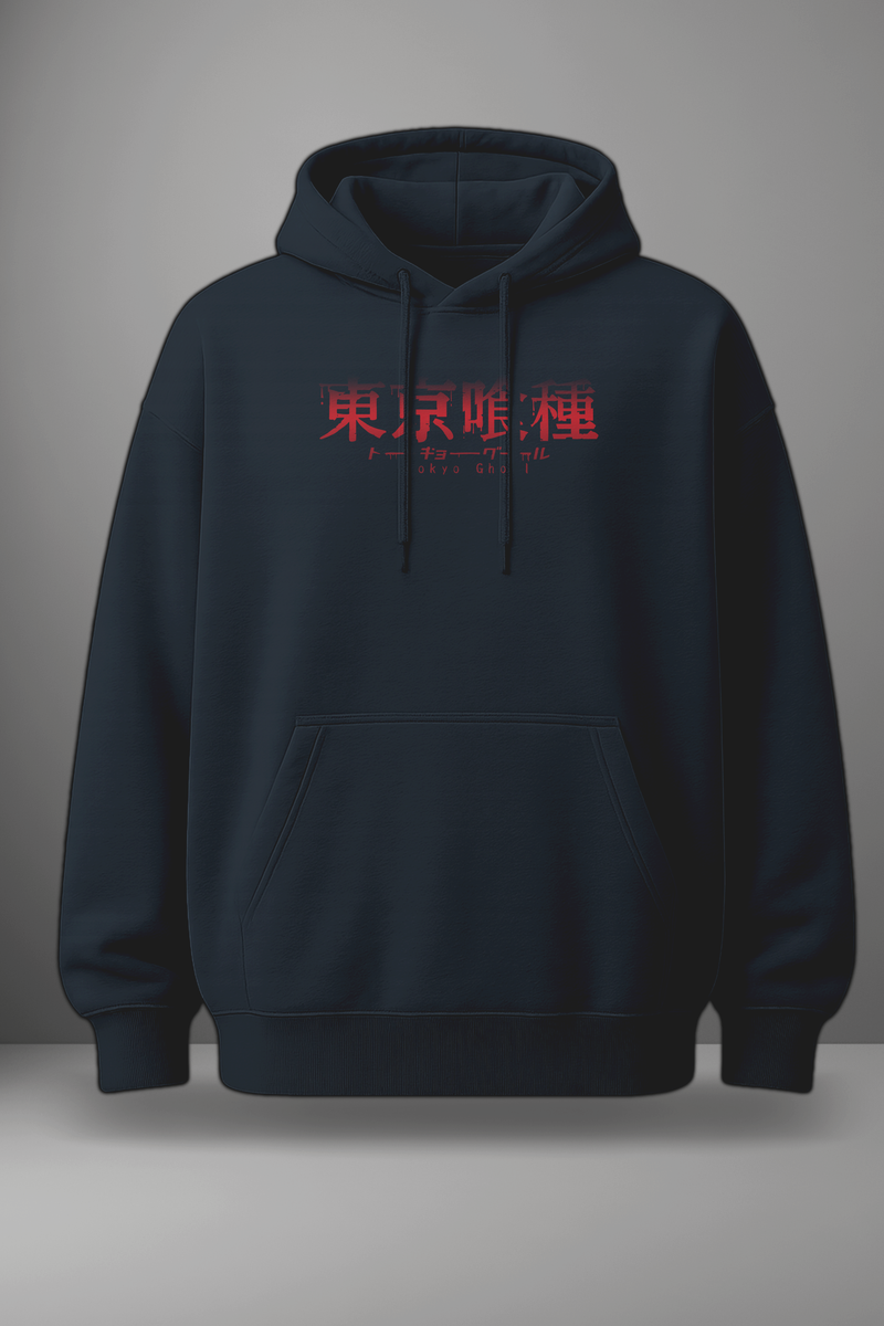 Oversize суичър Kaneki – Dark Surge – Син