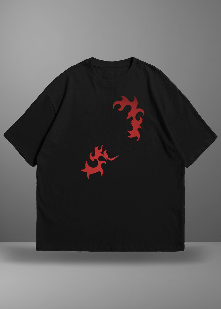 Oversize тениска Kokushibo – Upper Moon One