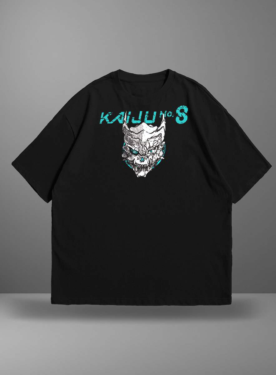 Oversize тениска Kaiju No. 8