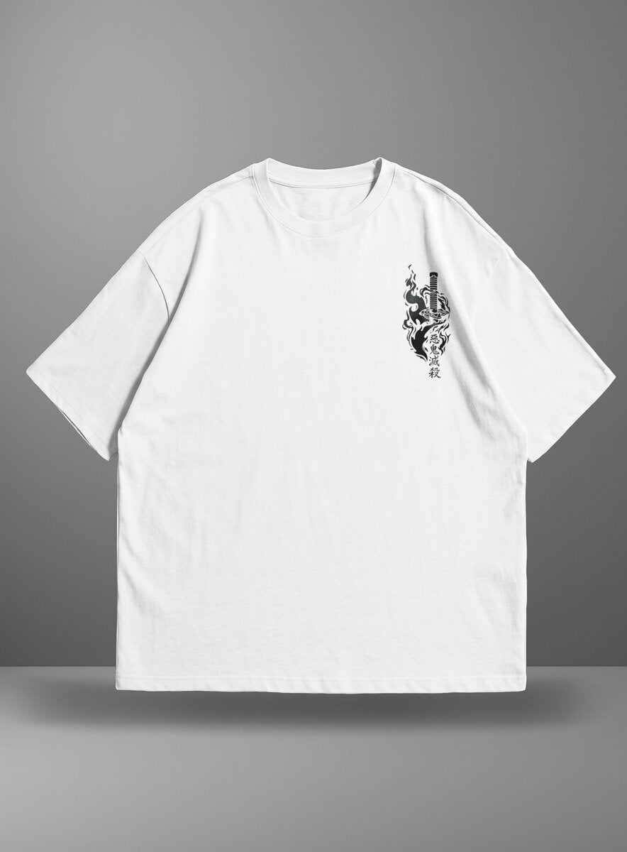 Oversize тениска Rengoku – Flame Hashira