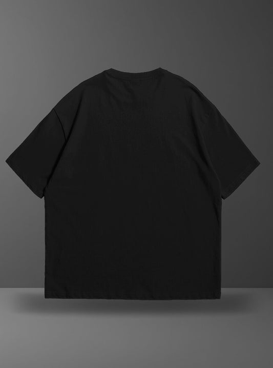 Oversize тениска Pain – EYE – Черен