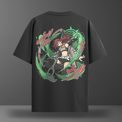 Oversize тениска Riyo Reaper
