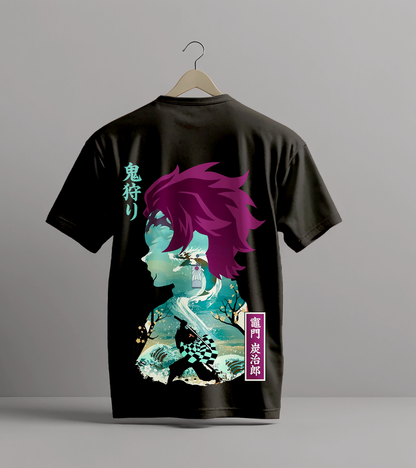 Тениска Tanjiro – Water Breathing Spirit