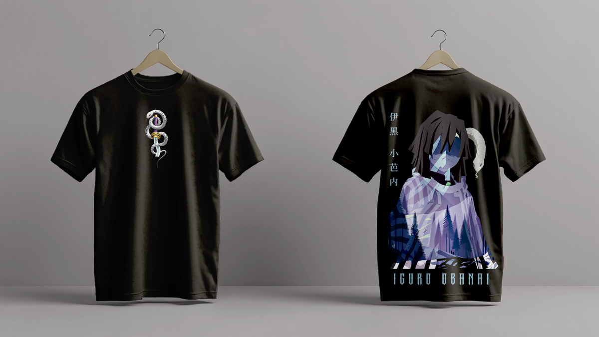 Тениска Obanai Iguro – Serpent’s Gaze