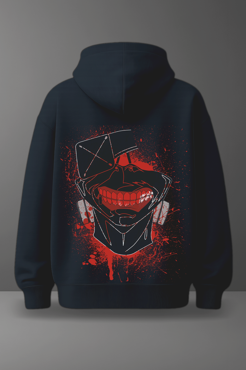 Oversize суичър Kaneki – Dark Surge – Син
