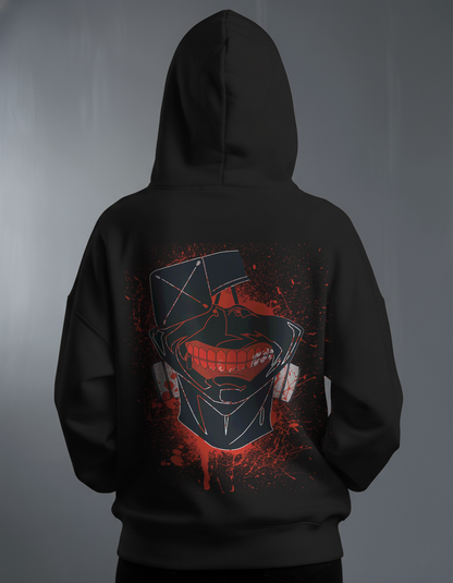 Oversize суичър Kaneki – Dark Surge – Черен