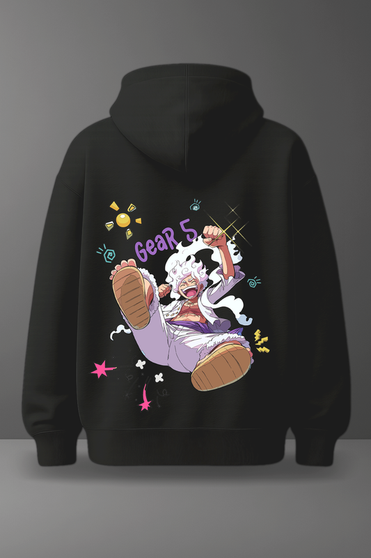 Oversize суичър Luffy – Gear 5