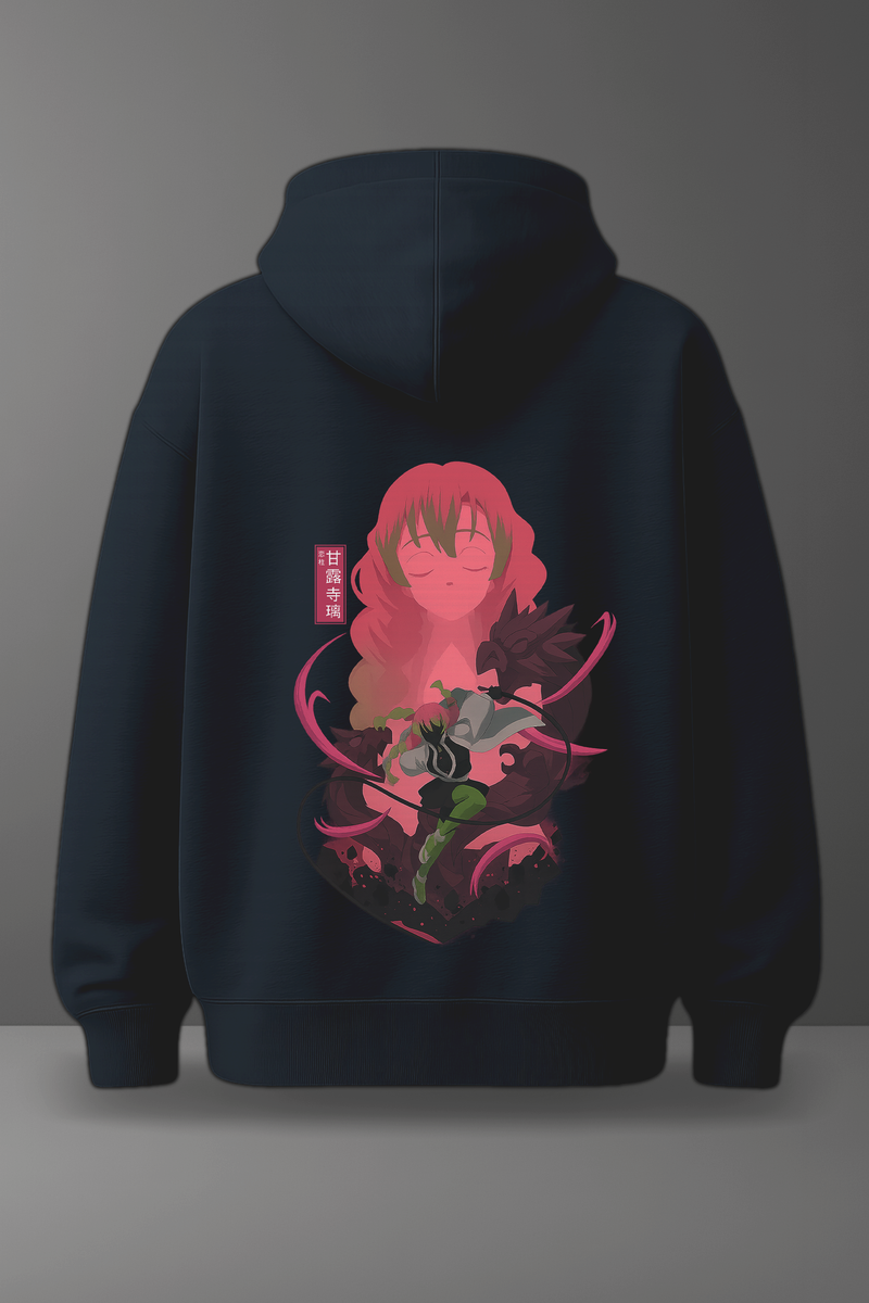Oversize суичър Mitsuri Kanroji – Love’s Strength – Син