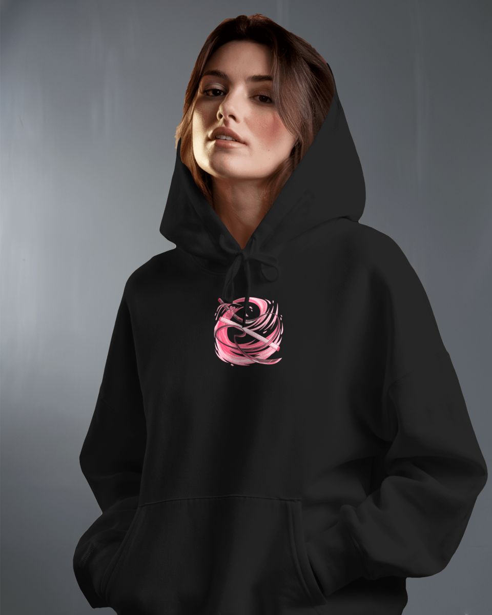 Oversize суичър Mitsuri Kanroji – Love’s Strength – Черен