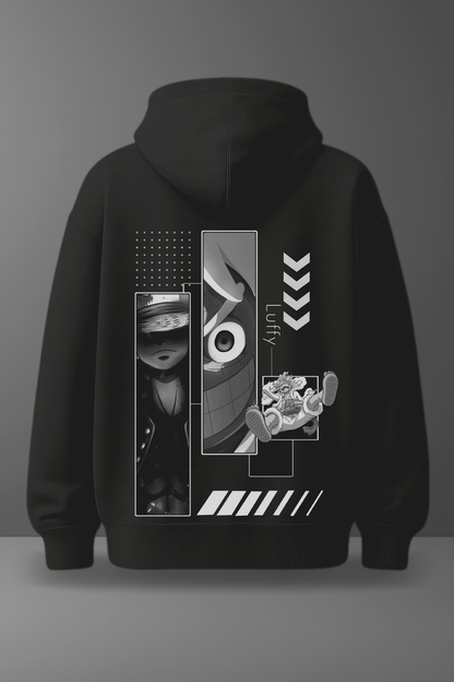 Oversize суичър Luffy
