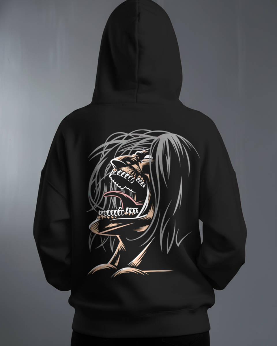 Oversize суичър Eren – The Attack Titan