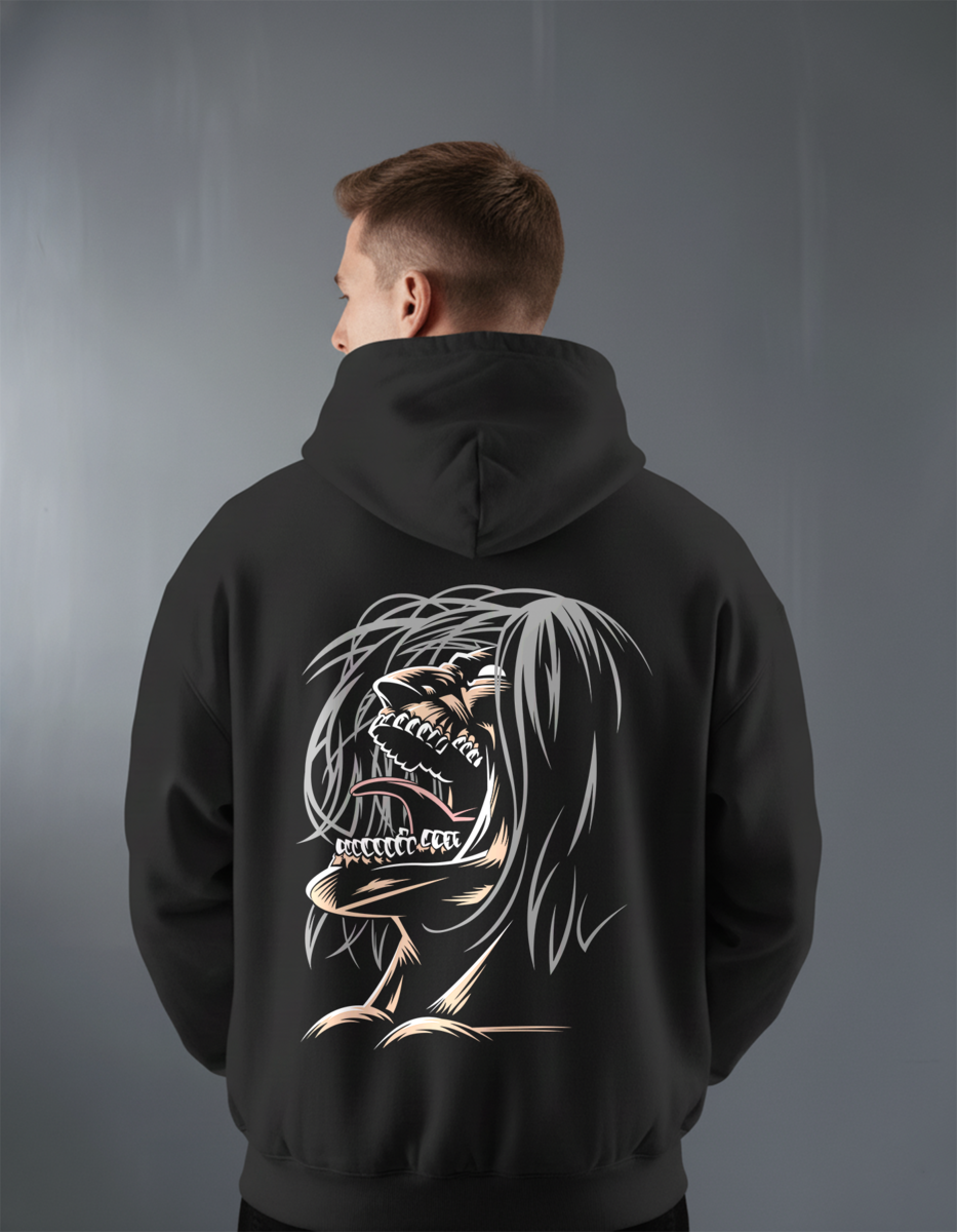 Oversize суичър Eren – The Attack Titan