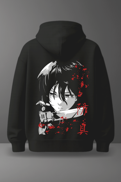 Oversize суичър Mikasa Ackerman – Lady Mikasa