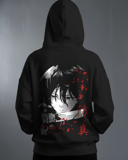 Oversize суичър Mikasa Ackerman – Lady Mikasa