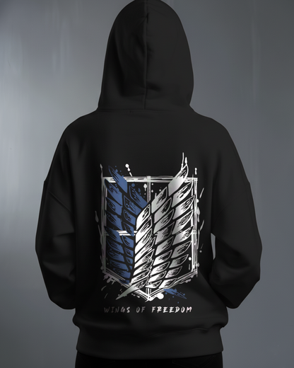 Oversize суичър Survey Corps – Tatakae