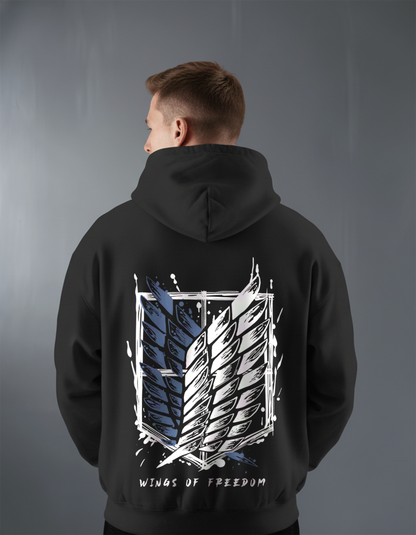 Oversize суичър Survey Corps – Tatakae