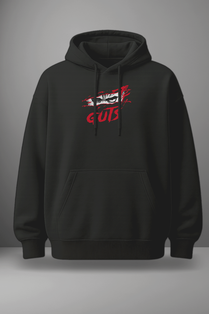 Oversize суичър Guts – Black Swordsman – Черен