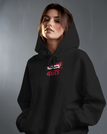 Oversize суичър Guts – Black Swordsman – Черен
