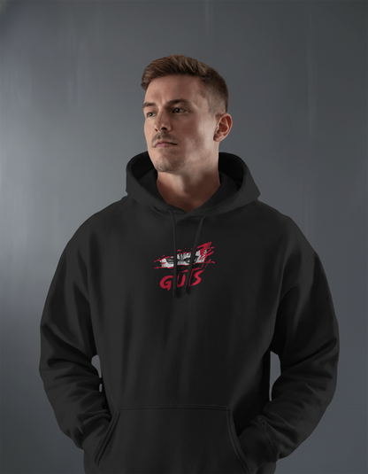 Oversize суичър Guts – Black Swordsman – Черен