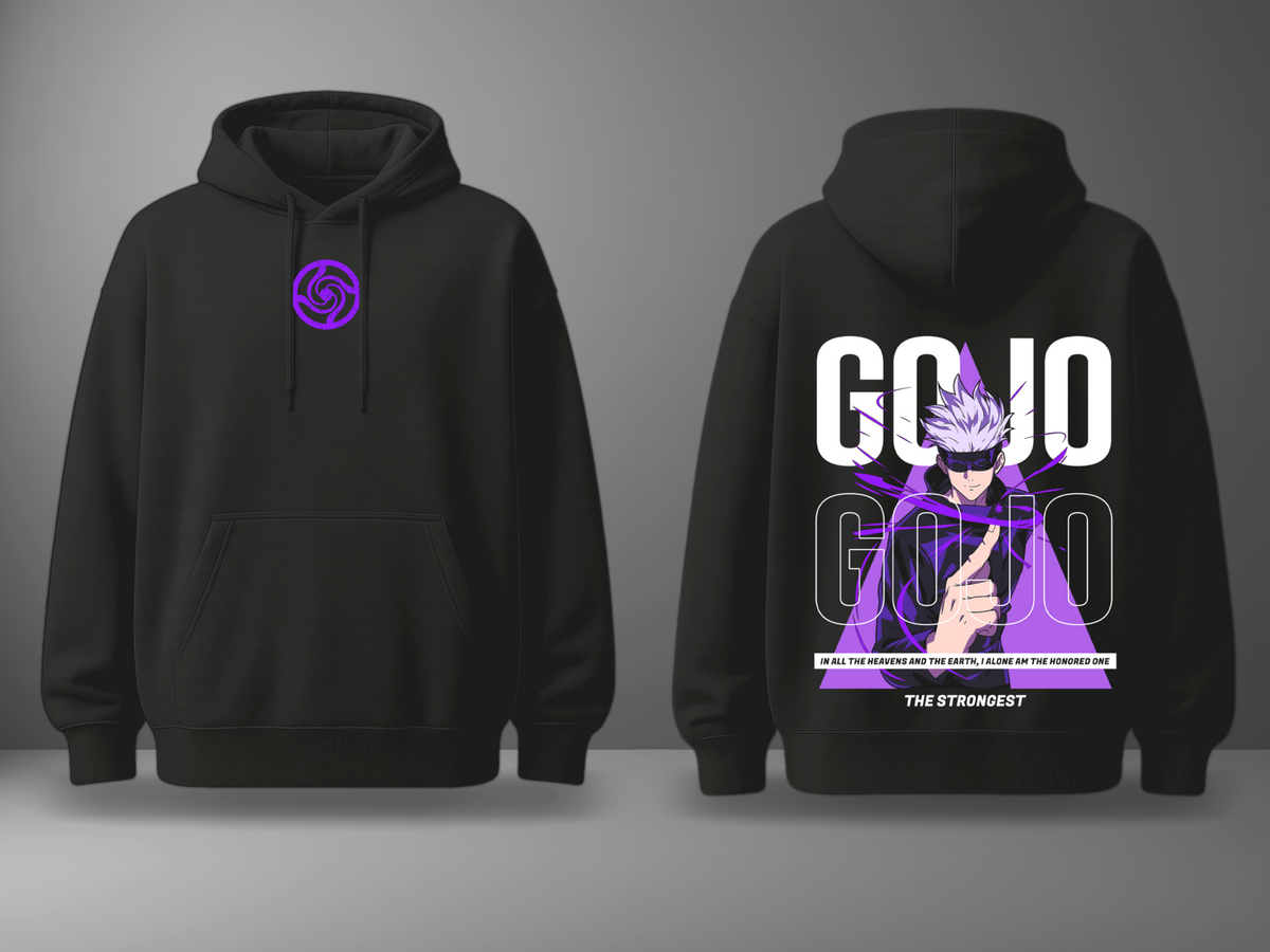 Oversize суичър Gojo – The Strongest Sorcerer