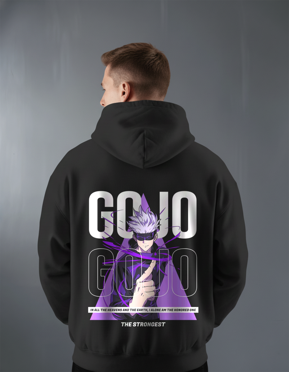 Oversize суичър Gojo – The Strongest Sorcerer