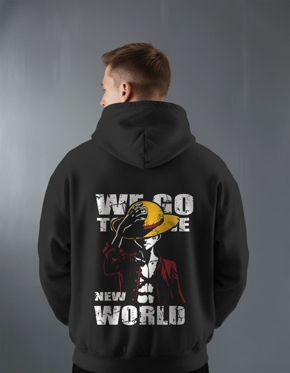 Oversize суичър Luffy – We go to the new world