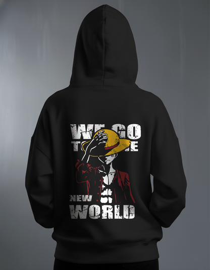 Oversize суичър Luffy – We go to the new world