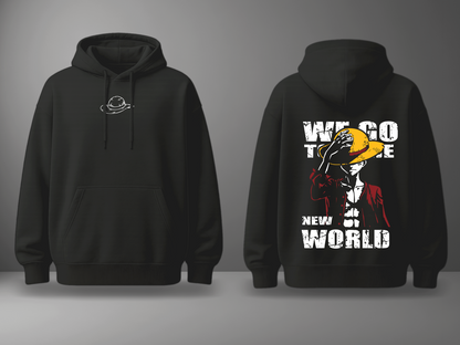 Oversize суичър Luffy – We go to the new world