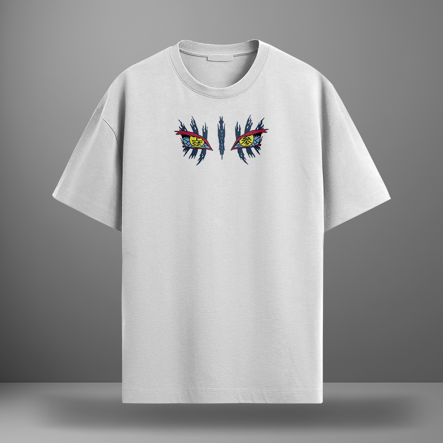 Oversize тениска Akaza – Бял