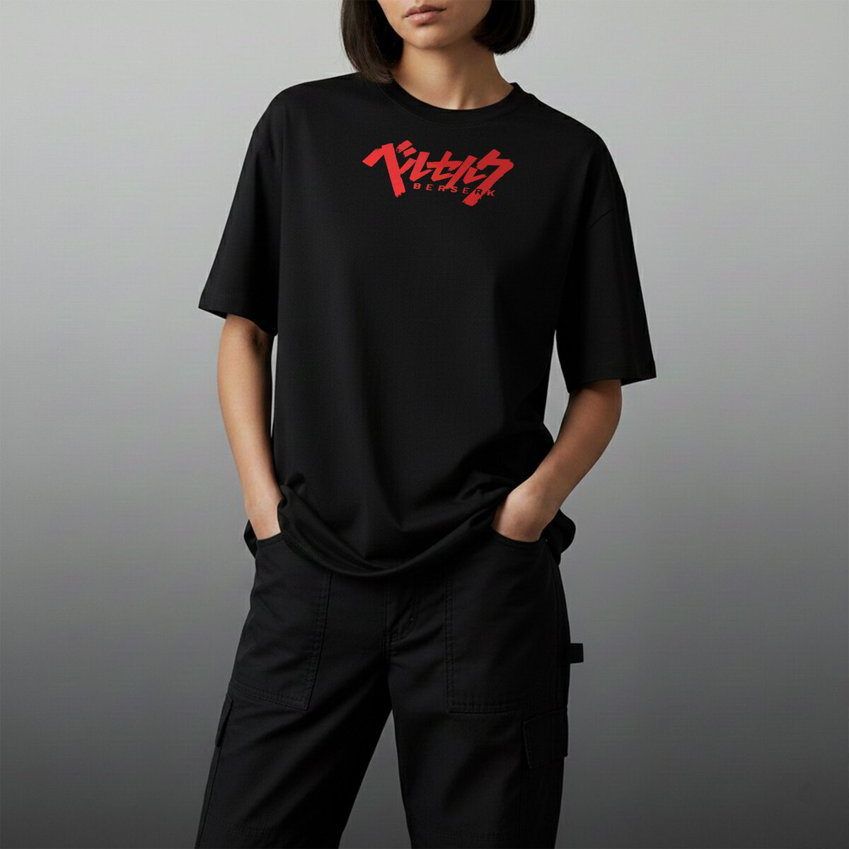 Oversize тениска Berserk