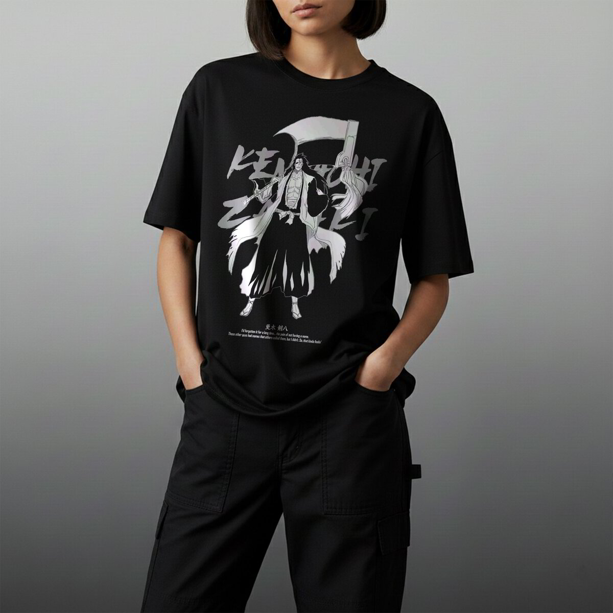 Oversize тениска Kenpachi Zaraki