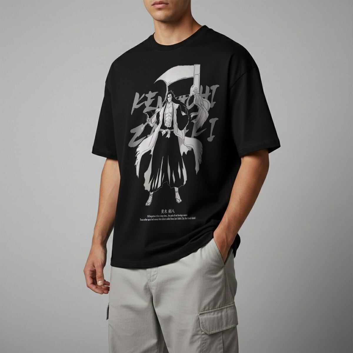 Oversize тениска Kenpachi Zaraki
