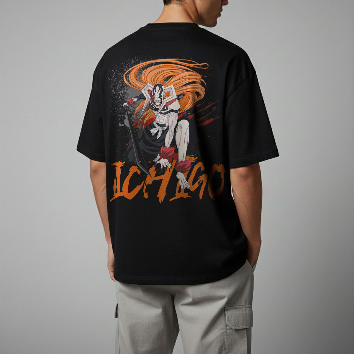 Oversize тениска Ichigo Kurosaki