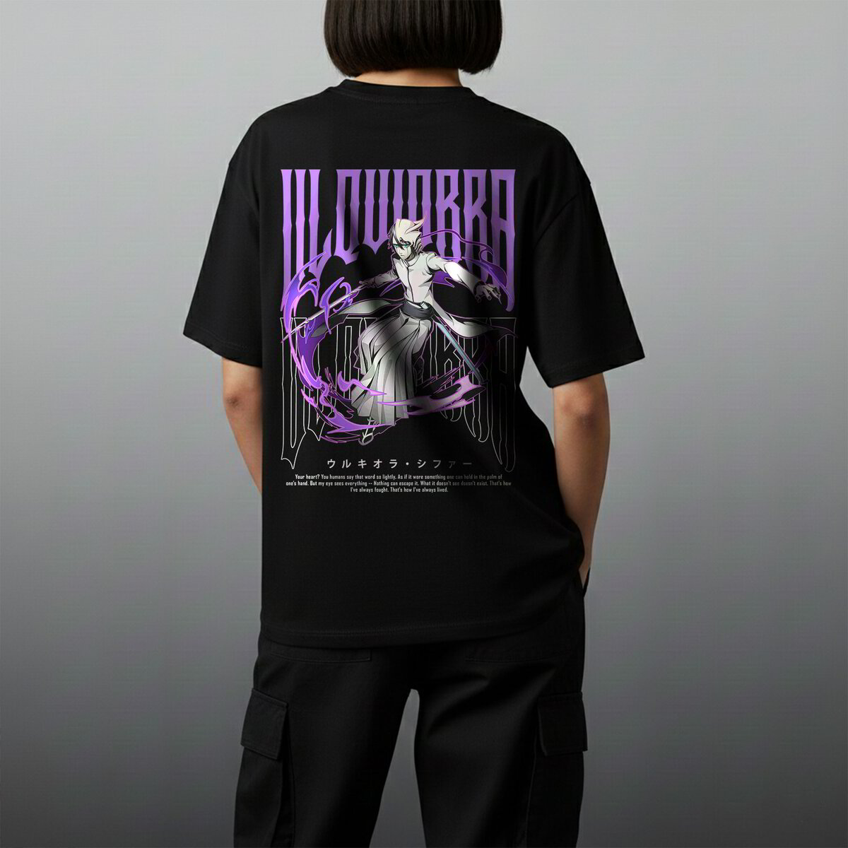 Oversize тениска Ulquiorra Cifer