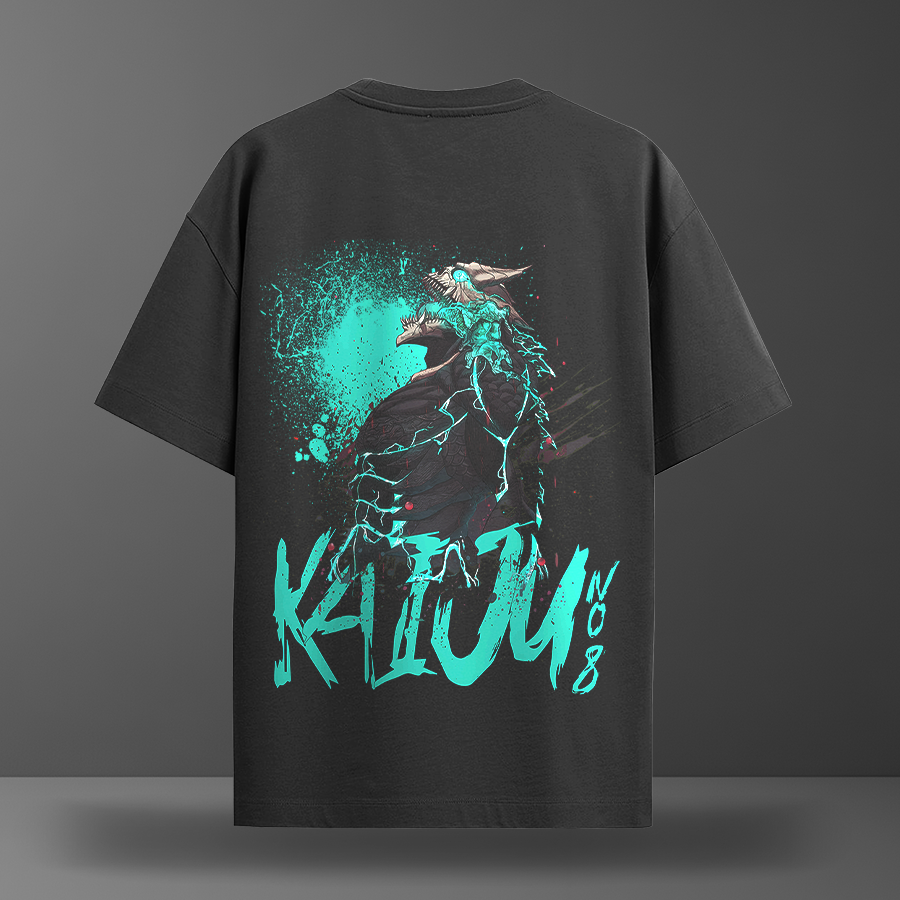 Oversize тениска Kaiju No. 8
