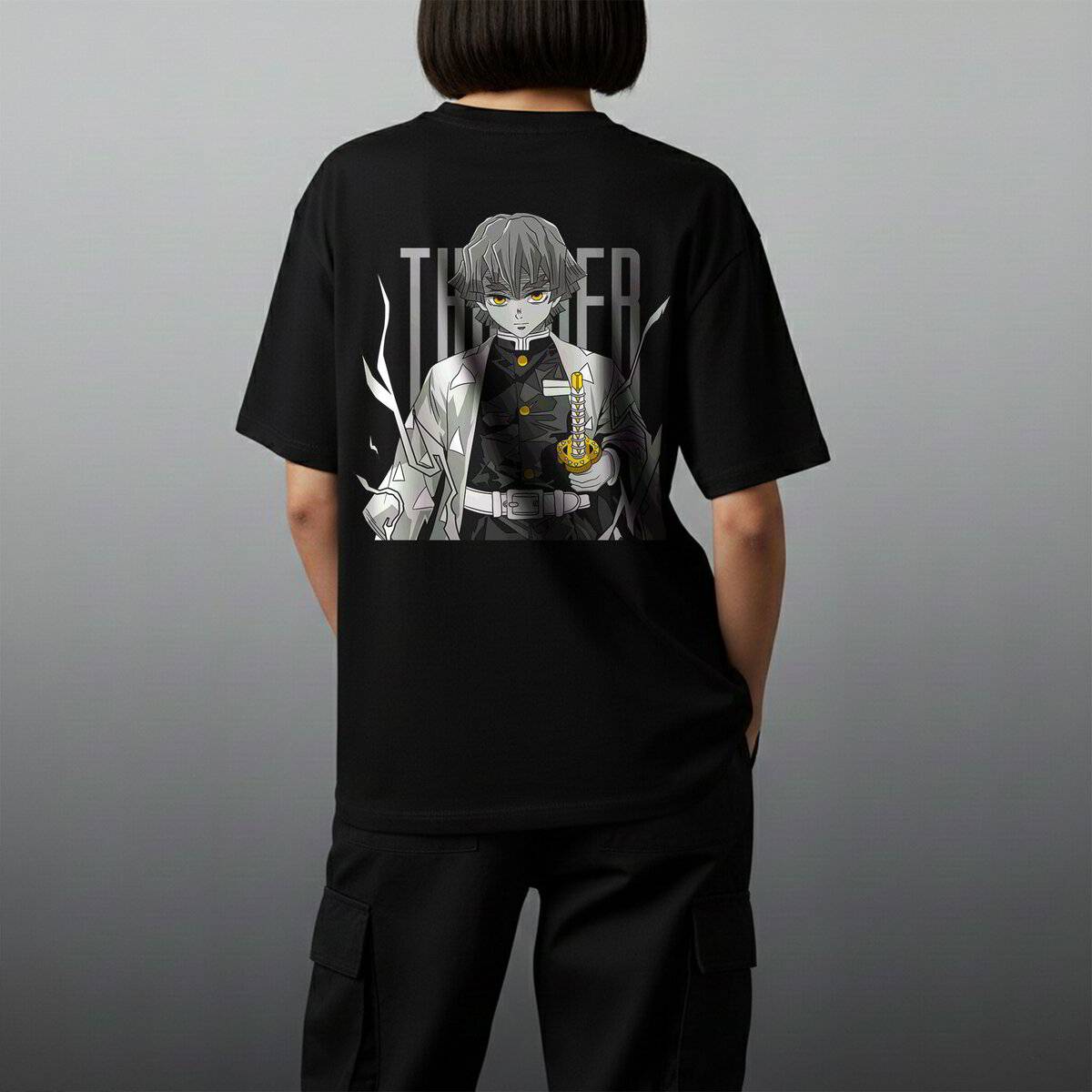 Oversize тениска Zenitsu