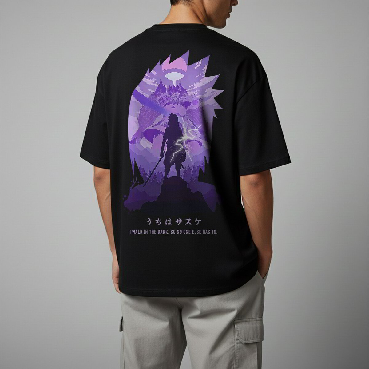 Oversize тениска Sasuke – Shadow Resolve