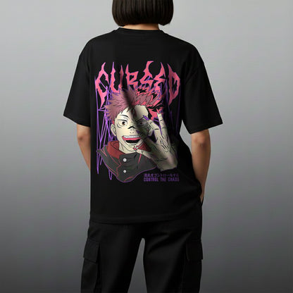 Oversize тениска Itadori/Sukuna – Curse Breaker