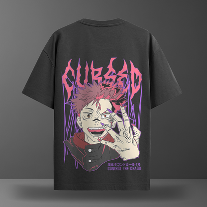Oversize тениска Itadori/Sukuna – Curse Breaker