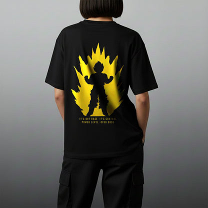 Oversize тениска Goku – Over 9000