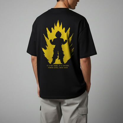 Oversize тениска Goku – Over 9000