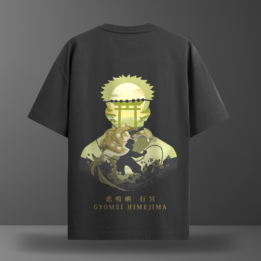 Oversize тениска Gyomei Himejima – Stone Guardian