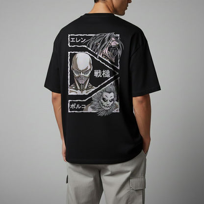 Oversize тениска AoT Titans