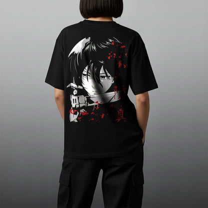 Oversize тениска Mikasa Ackerman – Lady Mikasa