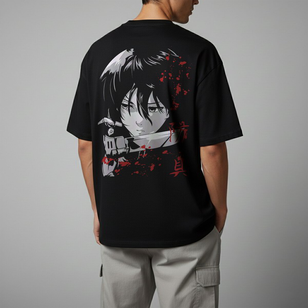 Oversize тениска Mikasa Ackerman – Lady Mikasa