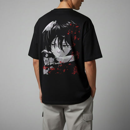 Oversize тениска Mikasa Ackerman – Lady Mikasa