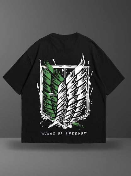 Oversize тениска Survey Corps – Tatakae