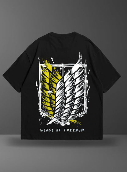 Oversize тениска Survey Corps – Tatakae
